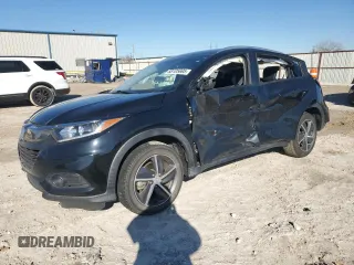 2021 Honda HR-V EX-L with VIN 3CZRU5H74MM719842, listed as a Copart auction lot 88105695 with 0 mi miles and Salvage Title. Bid and sale history available at carsss.com. Image 1.