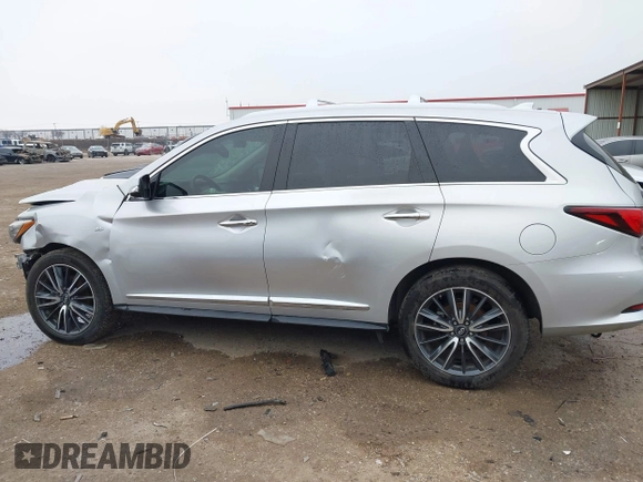 2017 Infiniti QX60 with VIN 5N1DL0MN6HC558858, listed as a IAAI auction lot 41609840 with 70,623 mi miles. Bid and sale history available at carsss.com. Image 14.
