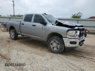 2024 Ram 2500 Tradesman with VIN 3C6UR5CL1RG328893, listed as a Copart auction lot 53486795 with 12,982 mi miles and Salvage title. Bid and sale history available at DreamBid. Image 4.