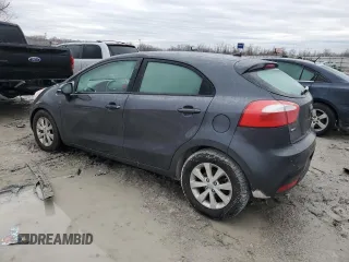 2014 Kia Rio EX with VIN KNADN5A34E6333943, listed as a Copart auction lot 44386345 with 101,103 mi miles and Clean Title. Bid and sale history available at carsss.com. Image 2.