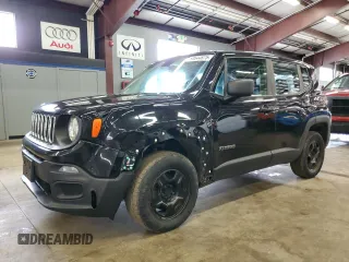 2017 Jeep Renegade Sport z VIN ZACCJBAB8HPG50321, wystawiony jako Copart lot #61644875 z przebiegiem 148 637 mil mil oraz Czysty tytuł • Clean title. Historia ofert i sprzedaży dostępna na DreamBid. Obrazek 1.