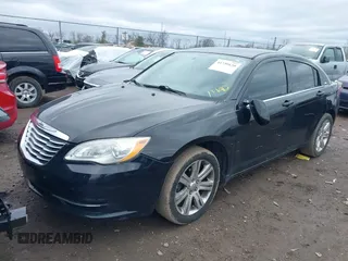 2012 Chrysler 200 Touring with VIN 1C3CCBBB9CN210428, listed as a IAAI auction lot 41739130 with 217,676 mi miles. Bid and sale history available at carsss.com. Image 2.