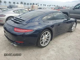2015 Porsche 911 Carrera with VIN WP0AA2A94FS106572, listed as a Copart auction lot 75104304 with 25,136 mi miles and Non Repairable. Bid and sale history available at carsss.com. Image 3.