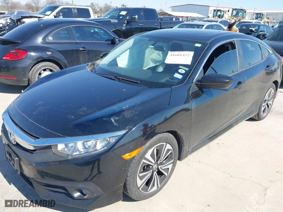 2018 Honda Civic Sedan EX-T with VIN JHMFC1F36JX019412, listed as a IAAI auction lot 41601422 with 103,411 mi miles. Bid and sale history available at carsss.com. Image 17.