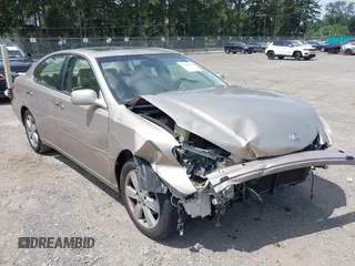 2005 Lexus ES 350 with VIN JTHBA30G955085868, listed as a IAAI auction lot 42586900 with 136,948 mi miles and . Bid and sale history available at DreamBid. Image 1.