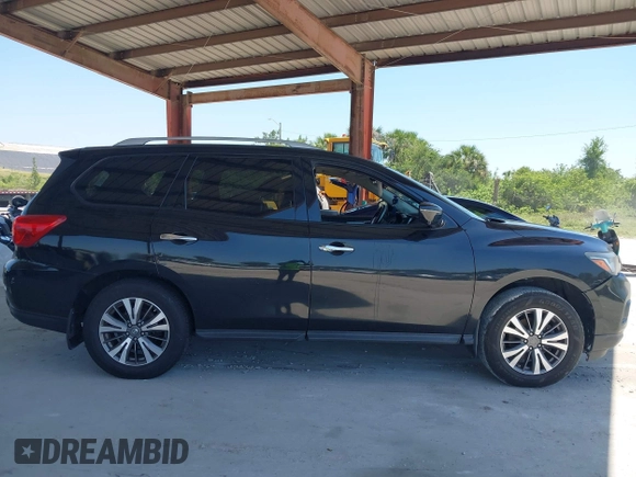 2017 Nissan Pathfinder SV with VIN 5N1DR2MM0HC650422, listed as a IAAI auction lot 42294539 with 104,480 mi miles and . Bid and sale history available at DreamBid. Image 13.