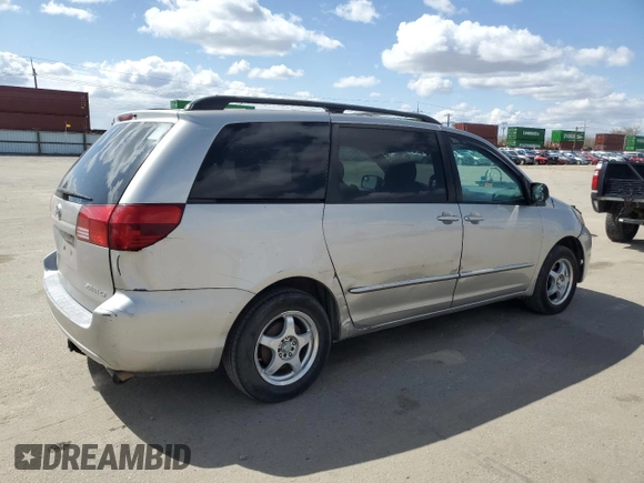 2005 Toyota Sienna CE with VIN 5TDZA23C65S249249, listed as a Copart auction lot 51842855 with 188,836 mi miles and Salvage Title. Bid and sale history available at carsss.com. Image 3.