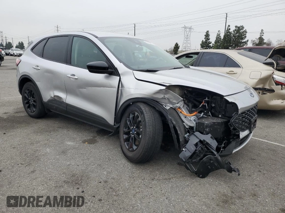 2020 Ford Escape SE Sport Hybrid with VIN 1FMCU0BZ8LUB69835, listed as a Copart auction lot 55128915 with 55,736 mi miles and Salvage title. Bid and sale history available at DreamBid. Image 4.