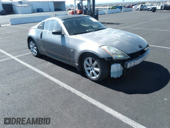 2004 Nissan 350Z Touring with VIN JN1AZ34D34T152953, listed as a IAAI auction lot 41446366 with 134,171 mi miles. Bid and sale history available at carsss.com. Image 1.