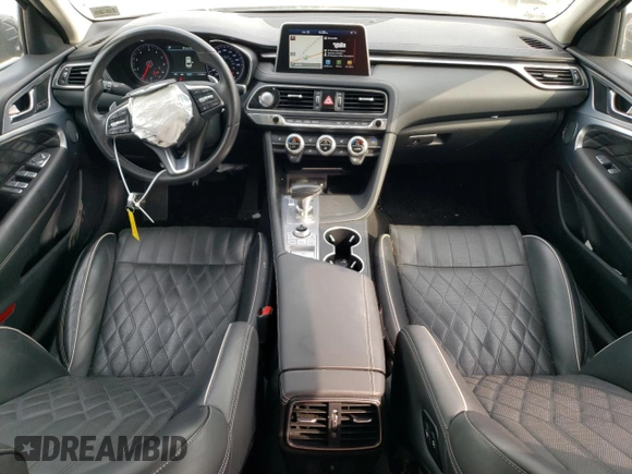 2020 Genesis G70 2.0T z VIN KMTG44LA8LU053493, wystawiony jako Copart lot #63290514 z przebiegiem 51 108 mil mil oraz Szkoda całkowita • Salvage title. Historia ofert i sprzedaży dostępna na DreamBid. Obrazek 8.