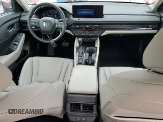 2023 Honda Accord EX-L with VIN 1HGCY2F62PA052510, listed as a Copart auction lot 53466345 with 21,079 mi miles and Salvage title. Bid and sale history available at DreamBid. Image 8.