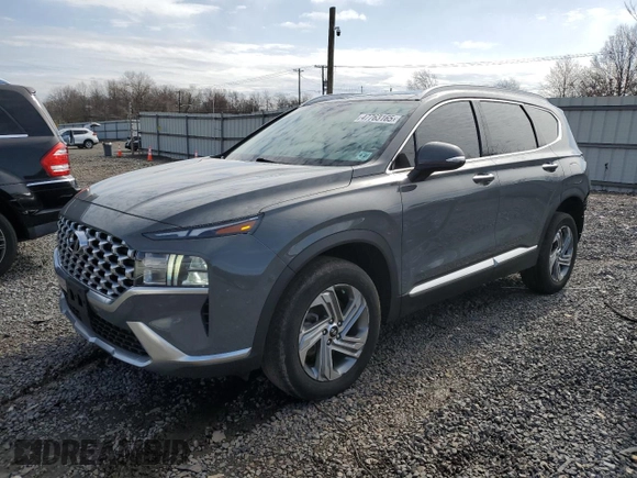 2022 Hyundai Santa Fe SEL with VIN 5NMS3DAJ1NH427600, listed as a Copart auction lot 47763165 with 117,795 mi miles and Salvage Title. Bid and sale history available at carsss.com. Image 1.