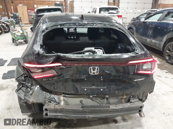 2023 Honda Civic Sport z VIN 19XFL2H85PE007244, wystawiony jako IAAI lot #41572024 z przebiegiem 21 182 mil mil oraz . Historia ofert i sprzedaży dostępna na DreamBid. Obrazek 16.