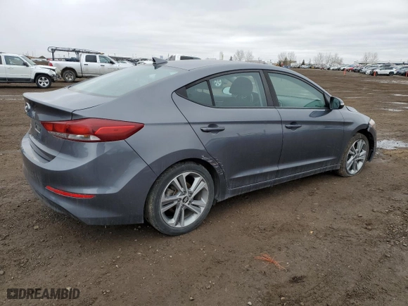 2017 Hyundai Elantra SE with VIN KMHD84LF7HU190638, listed as a Copart auction lot 50893015 with 128,897 mi miles and Salvage Title. Bid and sale history available at carsss.com. Image 3.