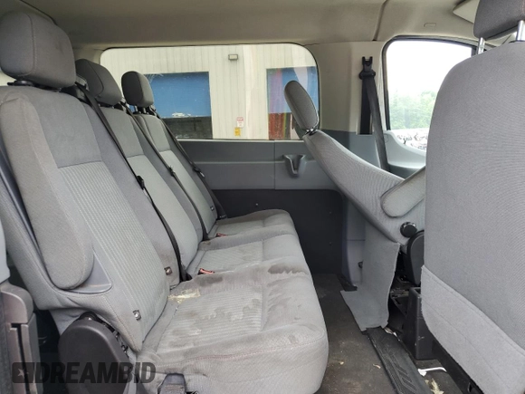 2015 Ford Transit XL with VIN 1FBZX2ZM1FKA62240, listed as a Copart auction lot 60873265 with 195,271 mi miles and Salvage title. Bid and sale history available at DreamBid. Image 11.