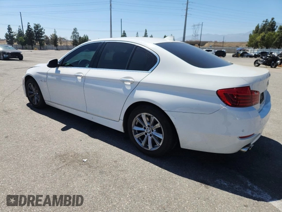 2015 BMW 5 Series 528i with VIN WBA5A5C59FD518341, listed as a Copart auction lot 63881785 with 147,489 mi miles and Salvage title. Bid and sale history available at DreamBid. Image 2.