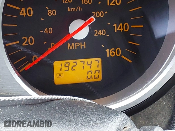 2003 Nissan 350Z Touring with VIN JN1AZ34E53T017495, listed as a IAAI auction lot 41131244 with 192,747 mi miles and . Bid and sale history available at DreamBid. Image 7.