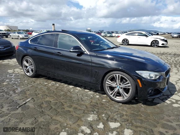 2016 BMW 4 Series 428i with VIN WBA4A9C51GG507160, listed as a Copart auction lot 49510665 with 113,626 mi miles and Salvage Title. Bid and sale history available at carsss.com. Image 4.