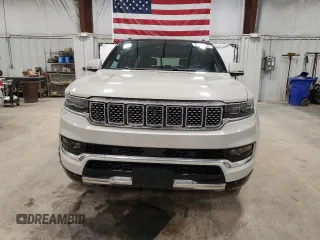 2022 Jeep Grand Wagoneer Series I with VIN 1C4SJVEJ2NS180968, listed as a Copart auction lot 61053895 with 14,741 mi miles and Salvage title. Bid and sale history available at DreamBid. Image 5.
