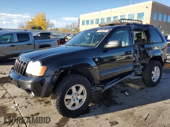 2009 Jeep Grand Cherokee Laredo with VIN 1J8HR48P49C532938, listed as a Copart auction lot 78752334 with 158,790 mi miles and Salvage Title. Bid and sale history available at carsss.com. Image 1.