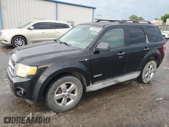 2008 Ford Escape XLT z VIN 1FMCU03108KB52684, wystawiony jako Copart lot #61420135 z przebiegiem 259 627 mil mil oraz Czysty tytuł • Clean title. Historia ofert i sprzedaży dostępna na DreamBid. Obrazek 1.