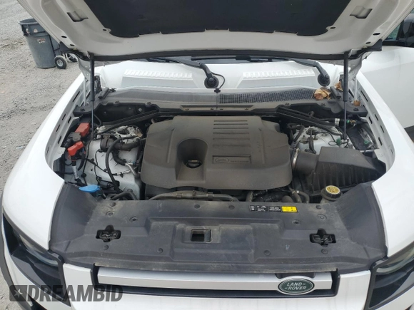 2021 Land Rover Defender SE with VIN SALEP7RU4M2051620, listed as a Copart auction lot 46661245 with 27,324 mi miles and Salvage title. Bid and sale history available at DreamBid. Image 12.