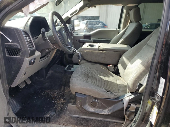 2019 Ford F-150 XL with VIN 1FTEW1E5XKKC41201, listed as a Copart auction lot 43567325 with 126,311 mi miles and Salvage Title. Bid and sale history available at carsss.com. Image 7.