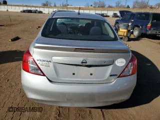 2014 Nissan Versa SV with VIN 3N1CN7AP1EL831667, listed as a Copart auction lot 48703665 with 125,376 mi miles and Salvage Title. Bid and sale history available at DreamBid. Image 6.