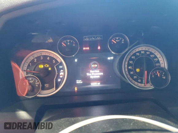 2014 Ram 2500 Big Horn with VIN 3C6UR5DLXEG258495, listed as a Copart auction lot 81226744 with 132,058 mi miles and Salvage Title. Bid and sale history available at carsss.com. Image 9.
