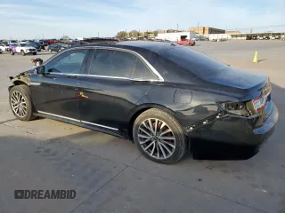 2017 Lincoln Continental Select with VIN 1LN6L9SK9H5617623, listed as a Copart auction lot 48525435 with 108,152 mi miles and Salvage Title. Bid and sale history available at DreamBid. Image 2.