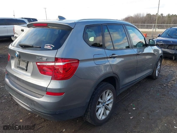 2016 BMW X3 xDrive28i with VIN 5UXWX9C50G0D74928, listed as a IAAI auction lot 41552984 with 150,404 mi miles. Bid and sale history available at carsss.com. Image 4.
