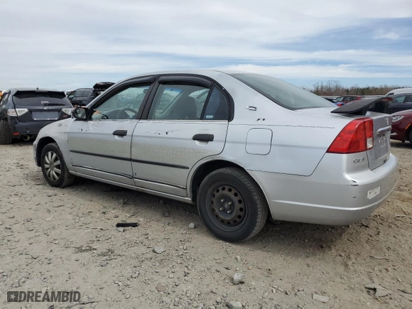 2003 Honda Civic DX with VIN 2HGES161X3H507494, listed as a Copart auction lot 49705445 with 331,819 mi miles and Salvage Title. Bid and sale history available at carsss.com. Image 2.