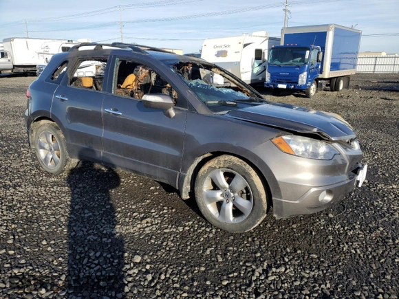 2007 Acura RDX Technology with VIN 5J8TB18577A013864, listed as a Copart auction lot 47031915 with Not Provided miles and Salvage Title. Bid and sale history available at DreamBid. Image 4.