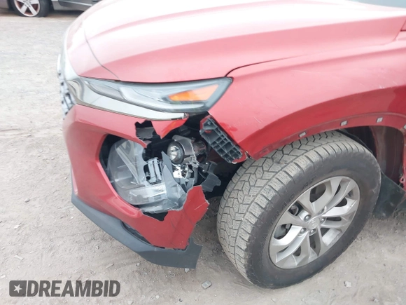 2019 Hyundai Santa Fe SE with VIN 5NMS2CAD5KH053852, listed as a IAAI auction lot 41962062 with 127,177 mi miles. Bid and sale history available at carsss.com. Image 6.