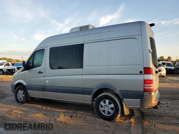 2016 Mercedes-Benz Sprinter Cargo with VIN WD3PE7DD7GP206854, listed as a Copart auction lot 73655514 with Not Provided miles and Non Repairable. Bid and sale history available at carsss.com. Image 2.