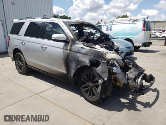 2019 Ford Expedition Limited with VIN 1FMJU2AT7KEA38548, listed as a Copart auction lot 56942805 with Not provided miles and Non repairable. Bid and sale history available at DreamBid. Image 4.