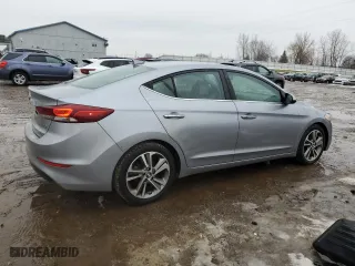 2017 Hyundai Elantra SE with VIN 5NPD84LF8HH199993, listed as a Copart auction lot 88730005 with 165,972 mi miles and Clean Title. Bid and sale history available at carsss.com. Image 3.