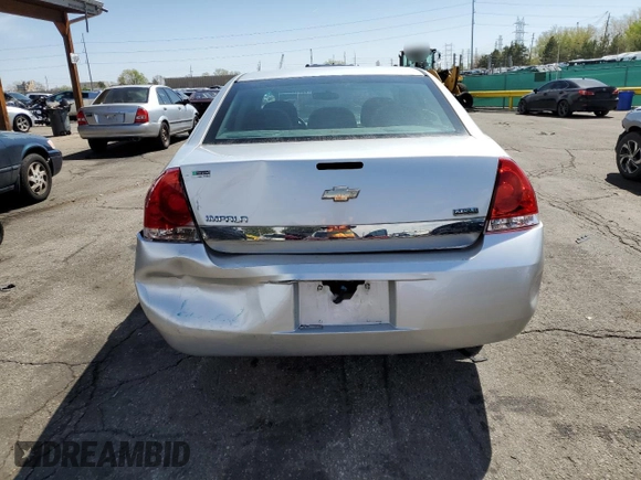 2011 Chevrolet Impala LS Fleet with VIN 2G1WF5EK2B1272419, listed as a Copart auction lot 53912305 with 83,841 mi miles and Salvage Title. Bid and sale history available at DreamBid. Image 6.