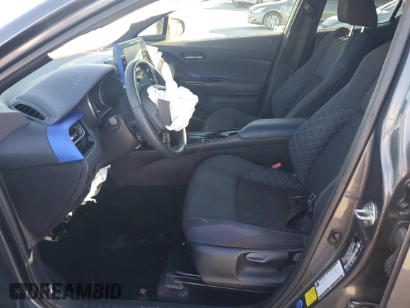 2022 Toyota C-HR XLE with VIN NMTKHMBX1NR146123, listed as a Copart auction lot 83105634 with Not Provided miles and Salvage Title. Bid and sale history available at DreamBid. Image 7.