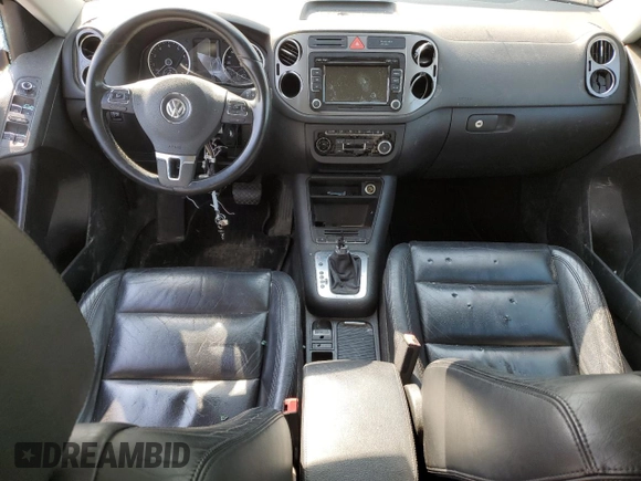 2011 Volkswagen Tiguan SEL with VIN WVGBV7AX1BW504132, listed as a Copart auction lot 64467484 with Not Provided miles and Salvage Title. Bid and sale history available at DreamBid. Image 8.