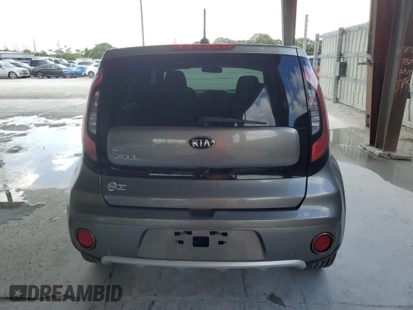 2017 Kia Soul + with VIN KNDJP3A53H7480209, listed as a Copart auction lot 54531615 with 43,498 mi miles and Salvage Title. Bid and sale history available at carsss.com. Image 6.