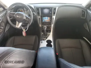 2023 Infiniti Q50 Luxe with VIN JN1EV7BPXPM510470, listed as a Copart auction lot 44040375 with 19,824 mi miles and Salvage Title. Bid and sale history available at DreamBid. Image 8.