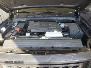2024 Nissan Titan SV with VIN 1N6AA1FB2RN104714, listed as a Copart auction lot 56576955 with 25,800 mi miles and Salvage title. Bid and sale history available at DreamBid. Image 11.