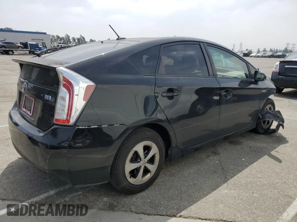 2013 Toyota Prius One with VIN JTDKN3DU4D1696421, listed as a Copart auction lot 55269785 with 235,004 mi miles and Salvage Title. Bid and sale history available at DreamBid. Image 3.