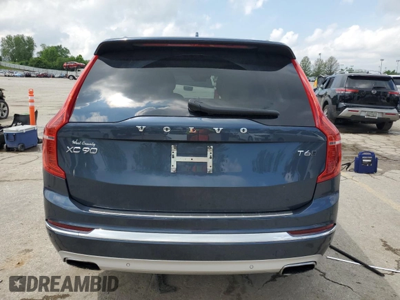 2021 Volvo XC90 Inscription с VIN YV4A221L9M1681162, выставлен на аукционе Copart как лот 56593655 с пробегом 49 393 миль миль и Списание • Salvage title. История ставок и продаж доступна на DreamBid. Изображение 6.