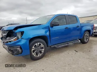 2022 Chevrolet Colorado 4WD Z71 with VIN 1GCGTDEN6N1328350, listed as a Copart auction lot 55809955 with 11,193 mi miles and Salvage title. Bid and sale history available at DreamBid. Image 1.