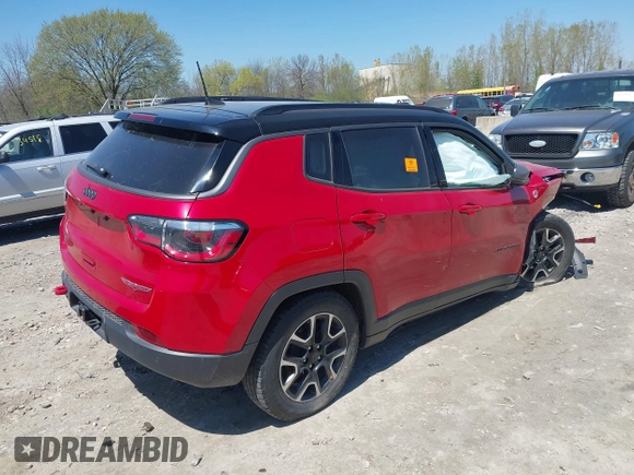 2019 Jeep Compass Trailhawk с VIN 3C4NJDDB1KT796771, выставлен на аукционе IAAI как лот 42235408 с пробегом Не указан миль и . История ставок и продаж доступна на DreamBid. Изображение 4.