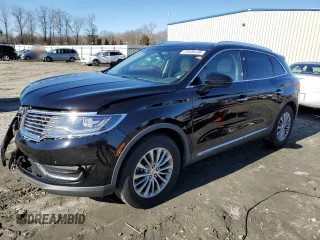 2017 Lincoln MKX Select with VIN 2LMPJ6KR1HBL47020, listed as a Copart auction lot 37538494 with 25,736 mi miles and Salvage Title. Bid and sale history available at carsss.com. Image 1.