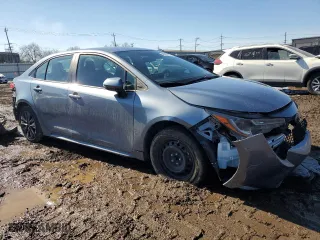 2022 Toyota Corolla LE with VIN 5YFEPMAE1NP317723, listed as a Copart auction lot 46963075 with 41,752 mi miles and Salvage Title. Bid and sale history available at carsss.com. Image 4.
