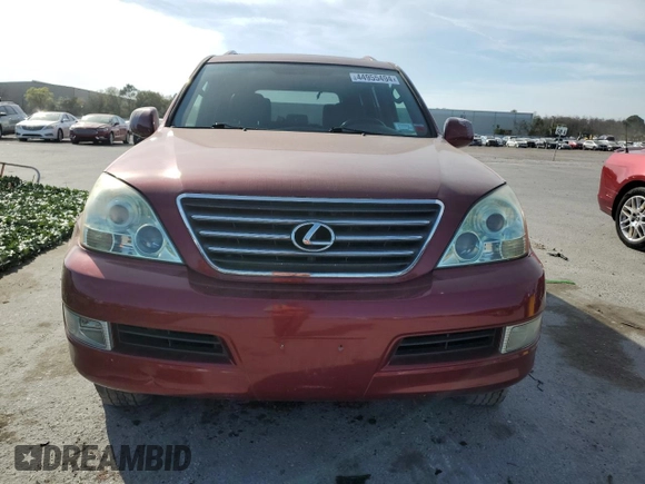 2008 Lexus GX 470 z VIN JTJBT20X680157761, wystawiony jako Copart lot #44955494 z przebiegiem 147 282 mil mil oraz Czysty tytuł • Clean title. Historia ofert i sprzedaży dostępna na DreamBid. Obrazek 5.